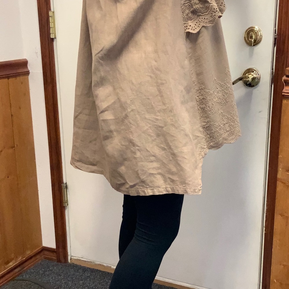 Linen blend Tunic. - Picture 10 of 11